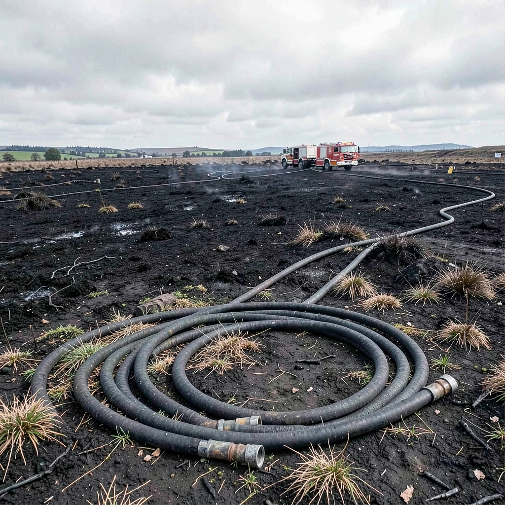 New Tredegar mountain wildfire extinguished by fire service